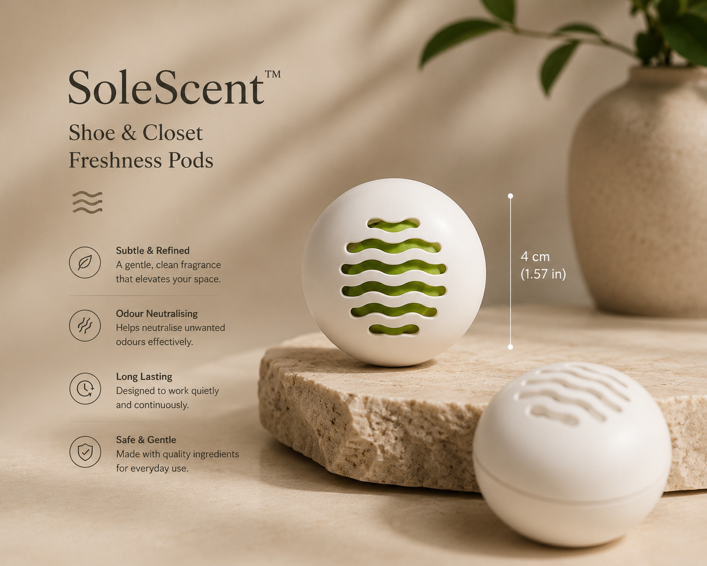 SoleScent™ Shoe & Closet Freshness Pods