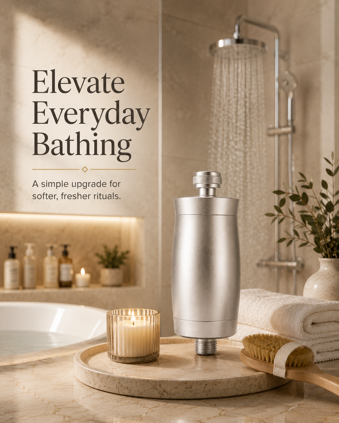 ÉliePure™ Bath & Shower Filter